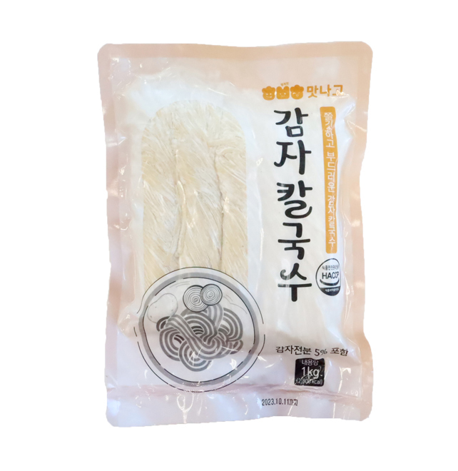 맛나고 감자칼국수 1kg 6개입