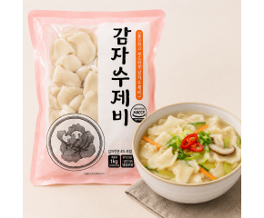 맛나고 감자수제비 1kg 6개입