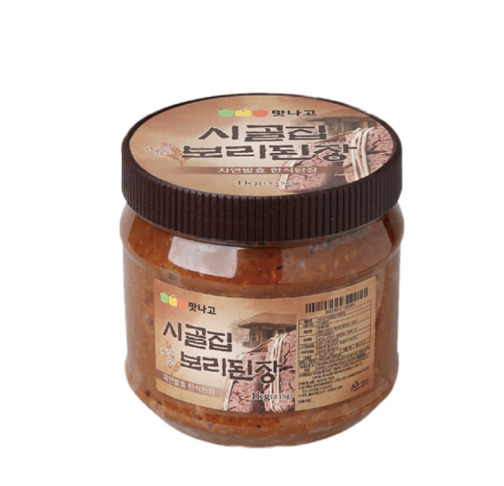 맛나고 시골집보리된장 1kg 1박스