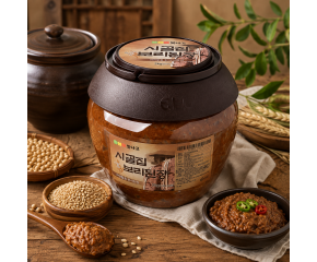 맛나고 시골집보리된장 2kg 1박스