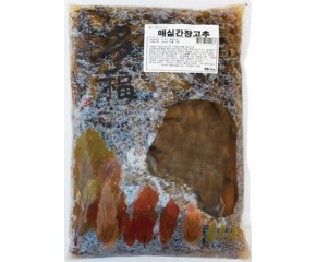 맛나고 간장고추2kg 1박스