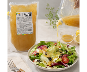 맛나고 유자드레싱2kg 1박스