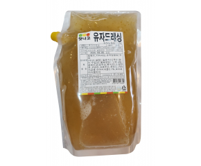 맛나고 유자드레싱2kg 1박스