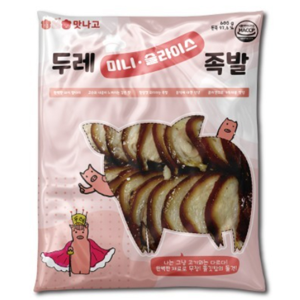 맛나고 미니족발 600g 1박스