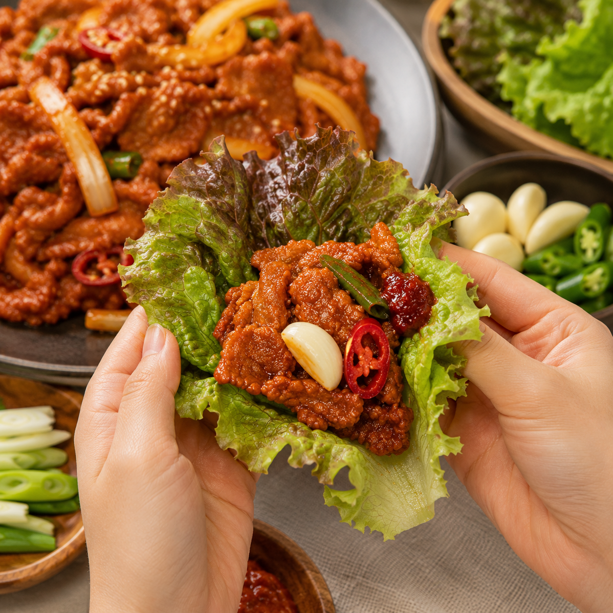 맛나고 제육볶음양념2kg 1박스